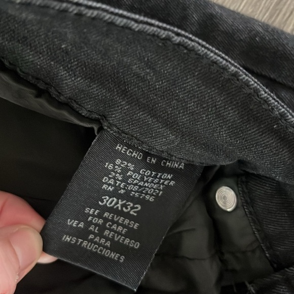 Waimea Black Wash Denim Skinny Stretch Fit Jeans 30 - Picture 6 of 8